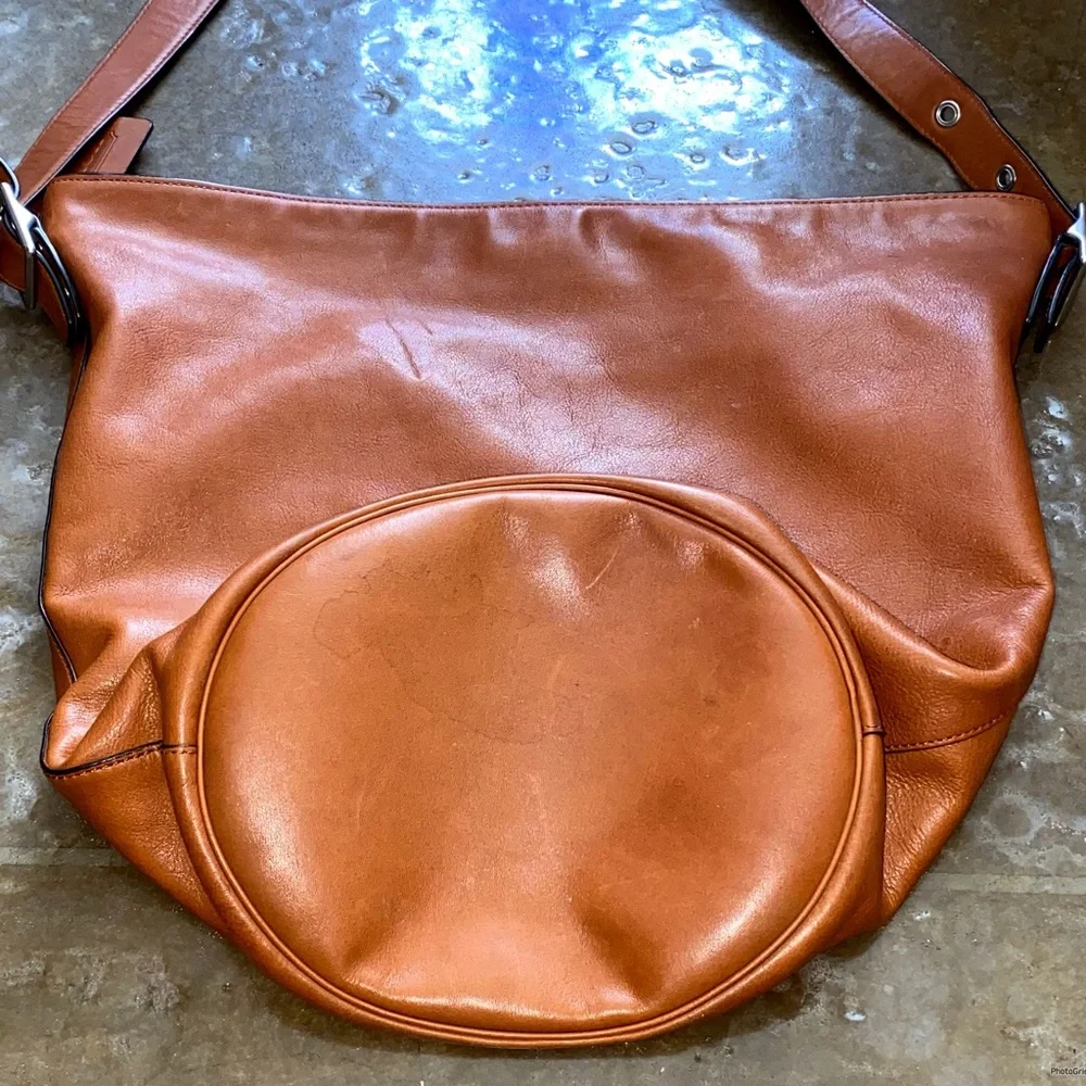 vtg COACH Bleecker Leather Bucket Bag • 32282